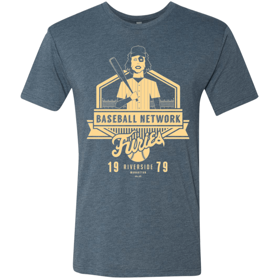 T-Shirts Indigo / Small Furies Men's Triblend T-Shirt