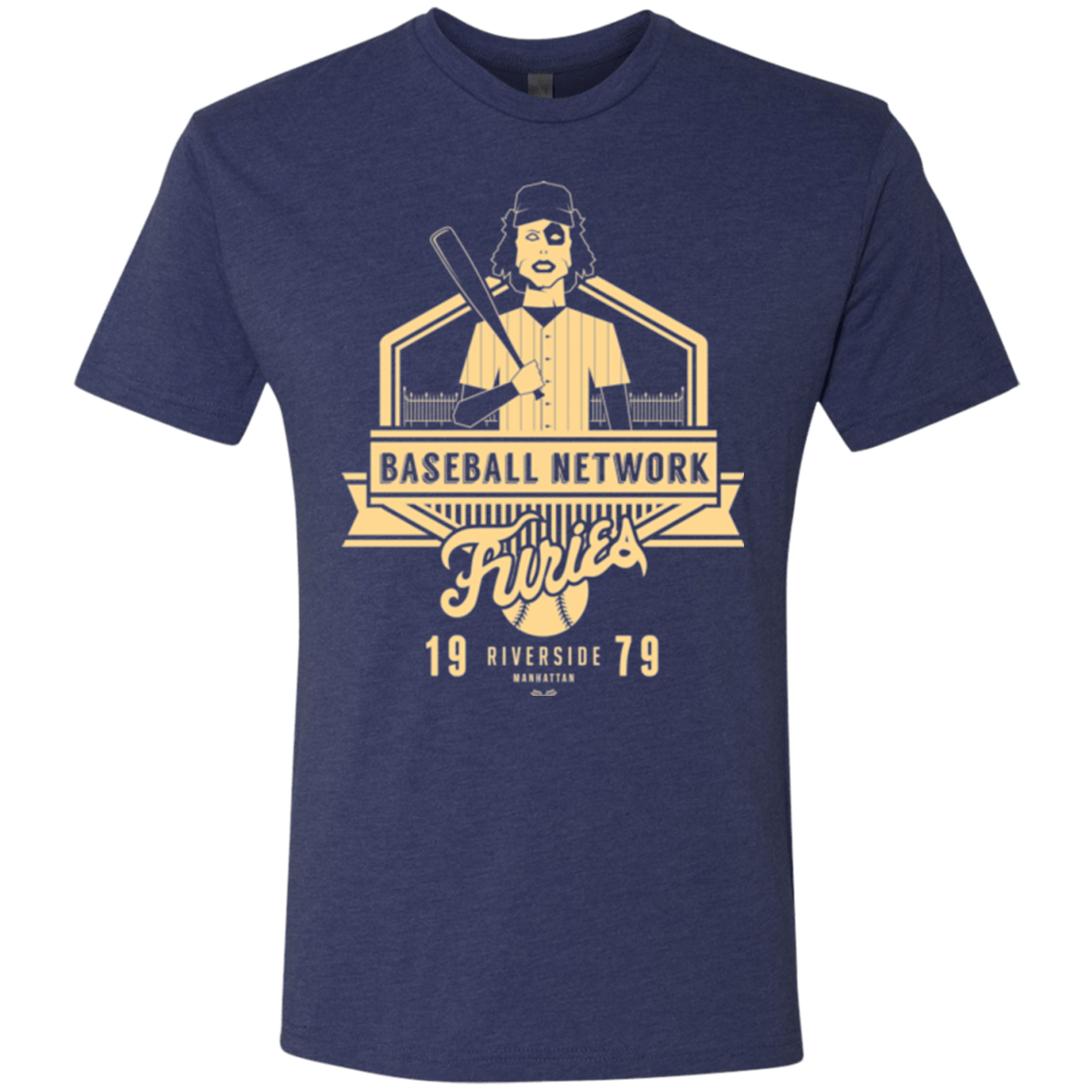 T-Shirts Vintage Navy / Small Furies Men's Triblend T-Shirt