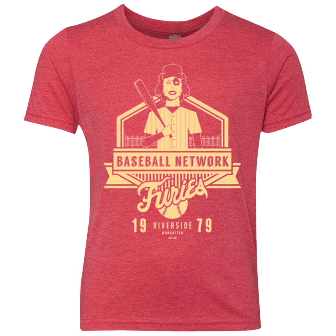 T-Shirts Vintage Red / YXS Furies Youth Triblend T-Shirt