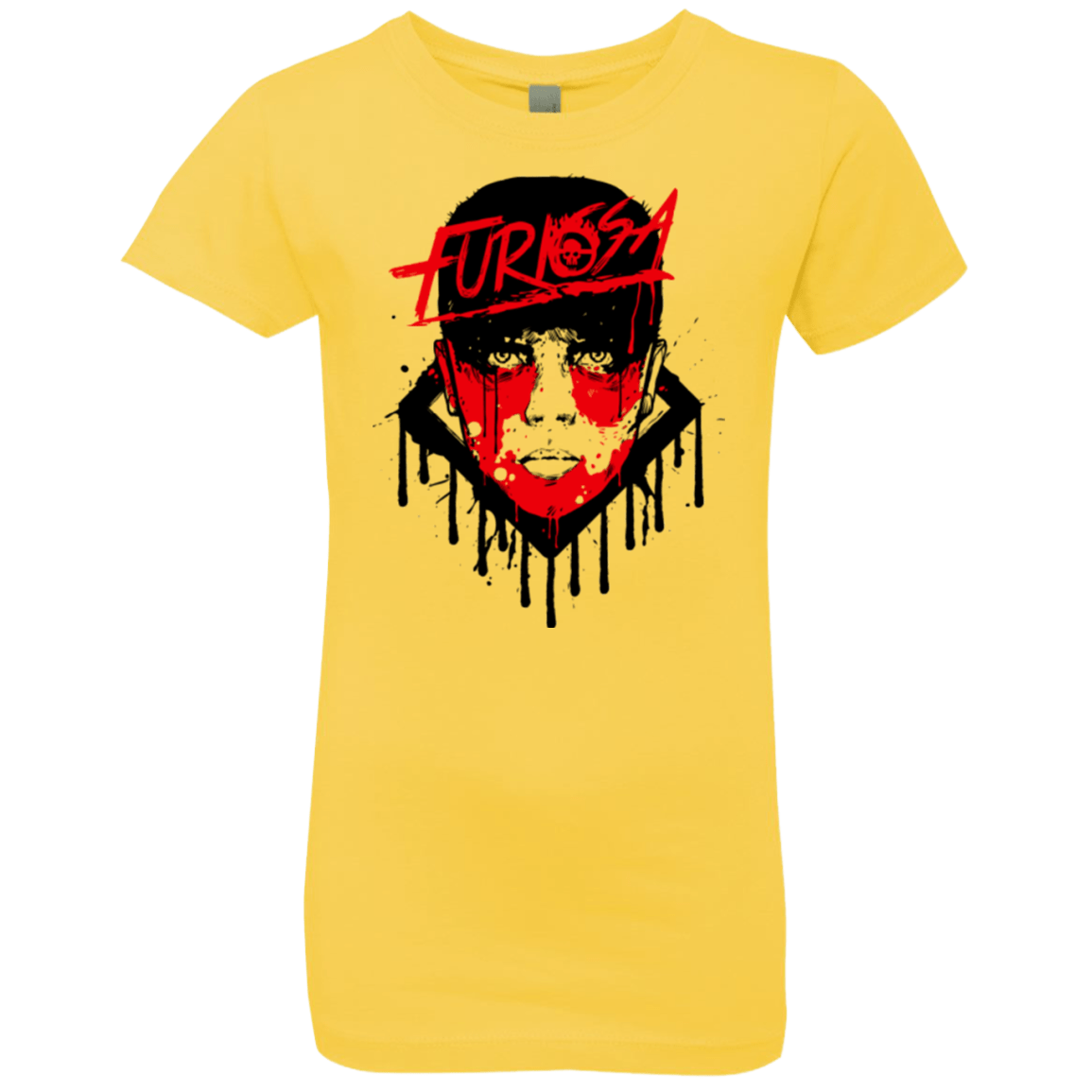 T-Shirts Vibrant Yellow / YXS Furiosa Girls Premium T-Shirt