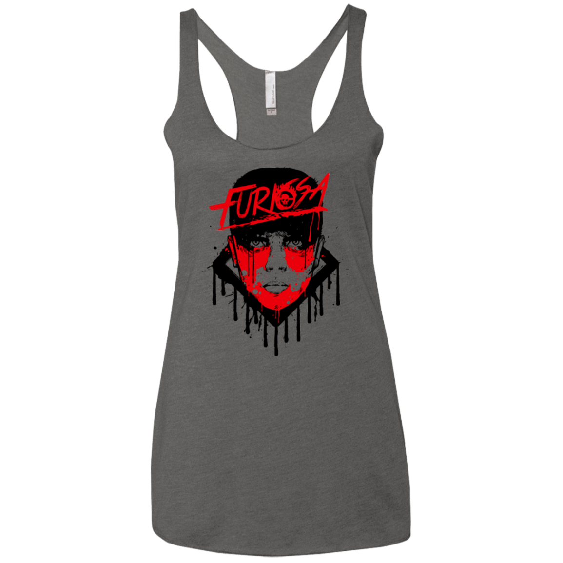 T-Shirts Premium Heather / X-Small Furiosa Women's Triblend Racerback Tank