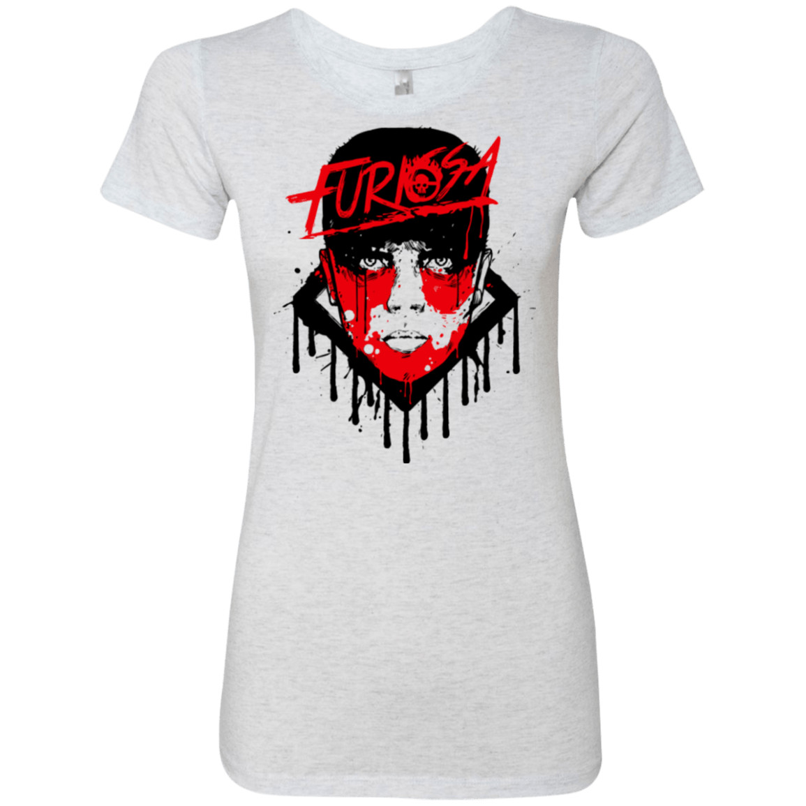 T-Shirts Heather White / Small Furiosa Women's Triblend T-Shirt