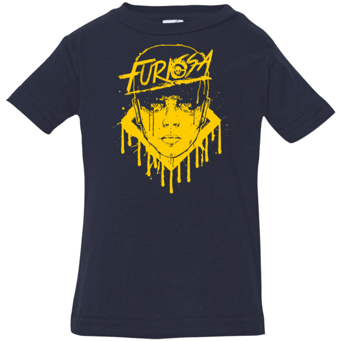 T-Shirts Navy / 6 Months Furiosa Yellow Infant Premium T-Shirt