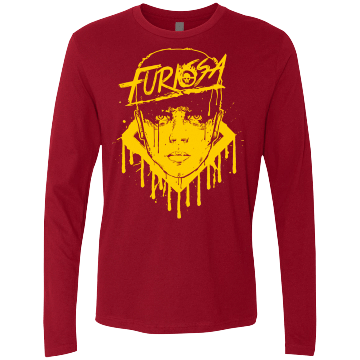 T-Shirts Cardinal / Small Furiosa Yellow Men's Premium Long Sleeve
