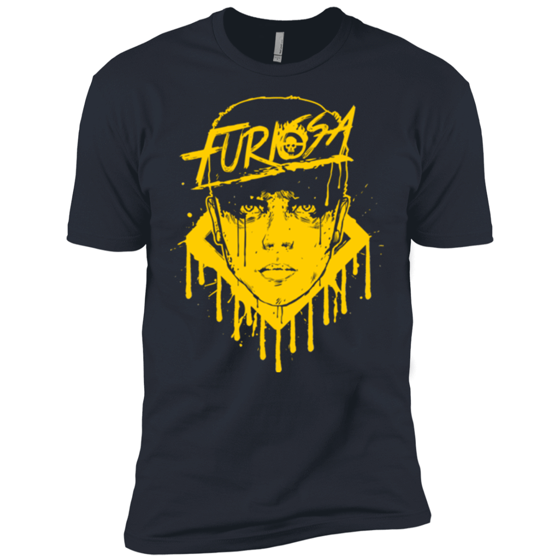 T-Shirts Indigo / X-Small Furiosa Yellow Men's Premium T-Shirt