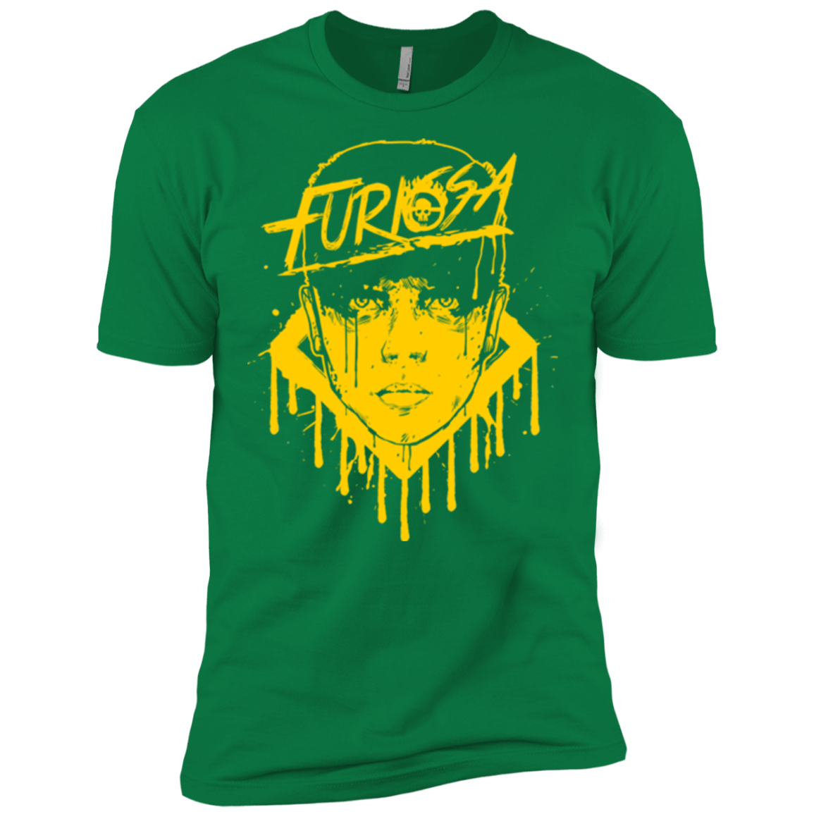 T-Shirts Kelly Green / X-Small Furiosa Yellow Men's Premium T-Shirt