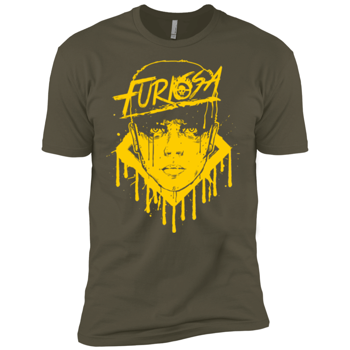 T-Shirts Military Green / X-Small Furiosa Yellow Men's Premium T-Shirt