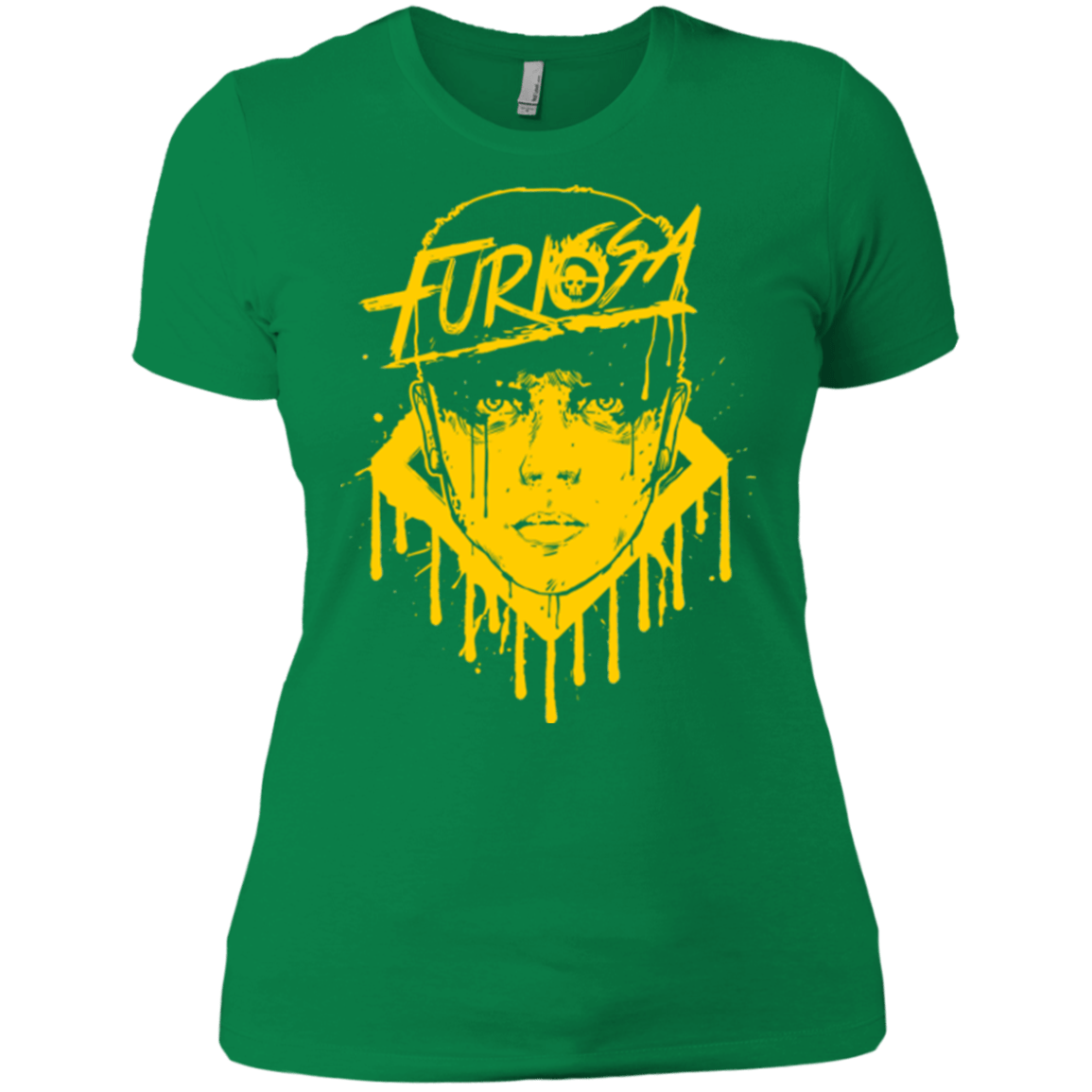 T-Shirts Kelly Green / X-Small Furiosa Yellow Women's Premium T-Shirt