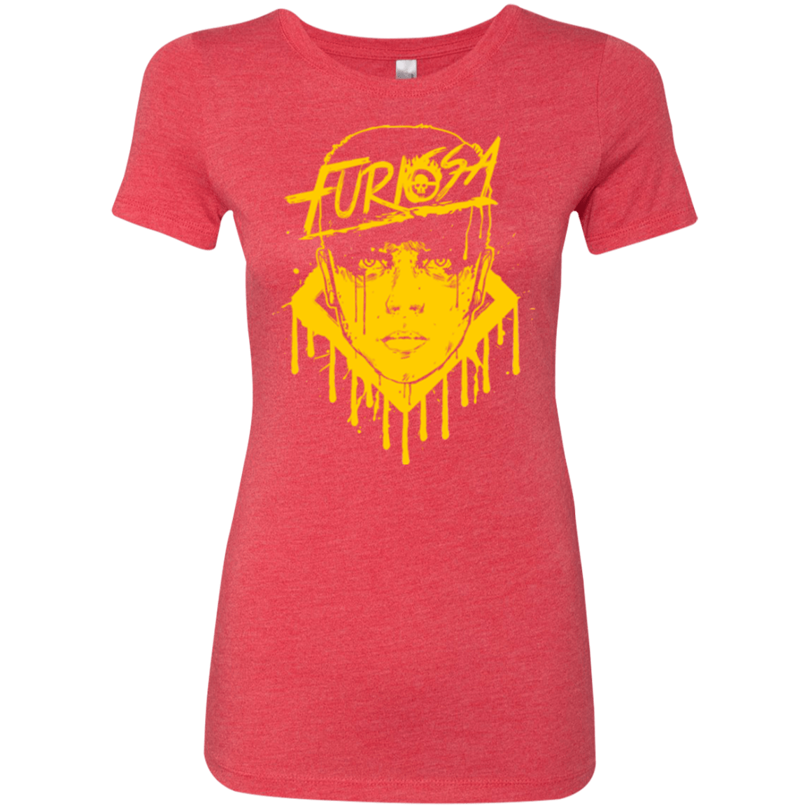 T-Shirts Vintage Red / Small Furiosa Yellow Women's Triblend T-Shirt