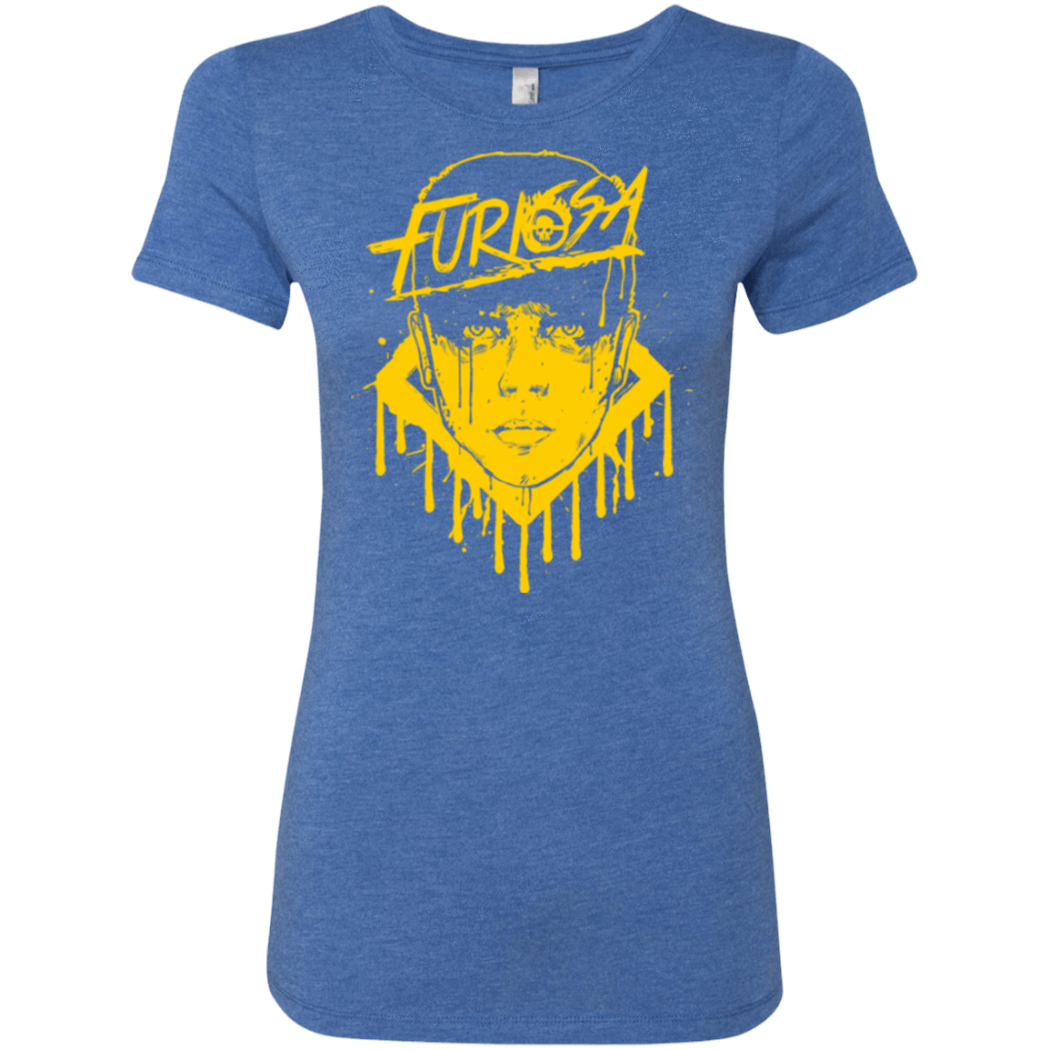 T-Shirts Vintage Royal / Small Furiosa Yellow Women's Triblend T-Shirt