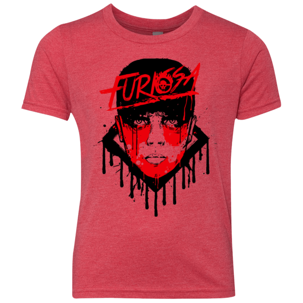 T-Shirts Vintage Red / YXS Furiosa Youth Triblend T-Shirt