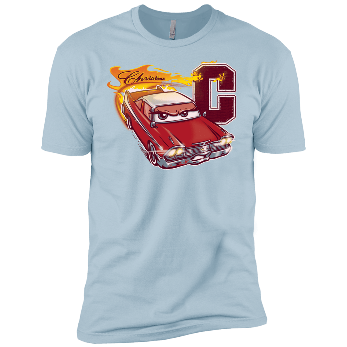 T-Shirts Light Blue / YXS Fury And Fire Boys Premium T-Shirt