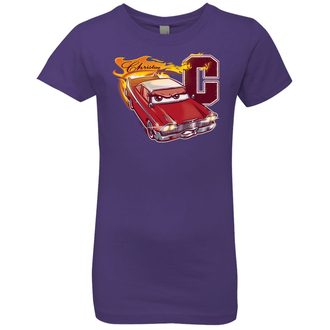 T-Shirts Purple Rush / YXS Fury And Fire Girls Premium T-Shirt
