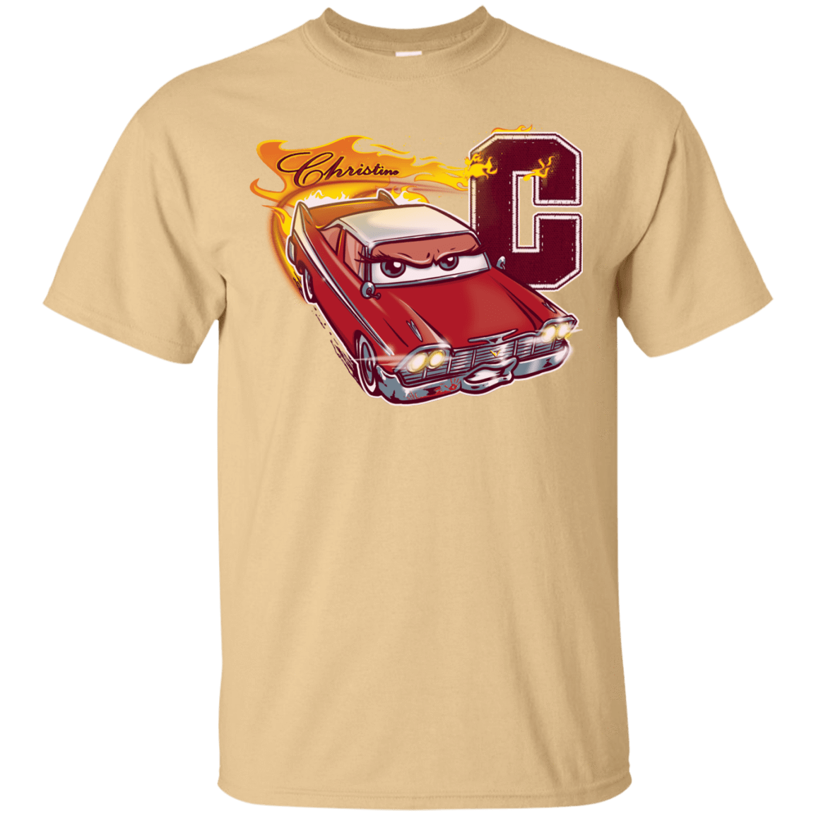 T-Shirts Vegas Gold / Small Fury And Fire T-Shirt