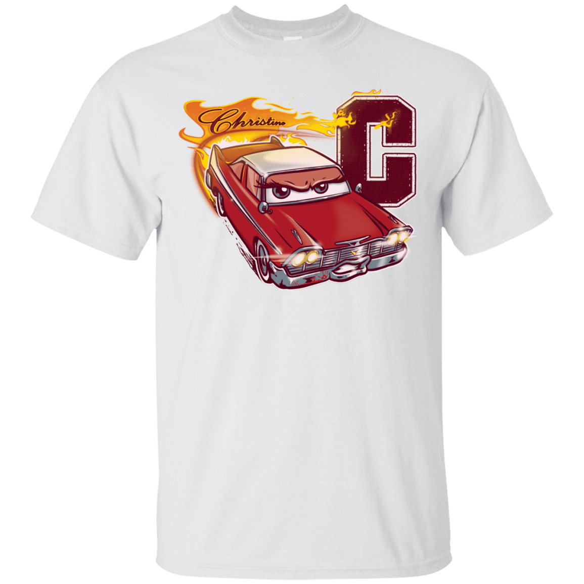 T-Shirts White / Small Fury And Fire T-Shirt