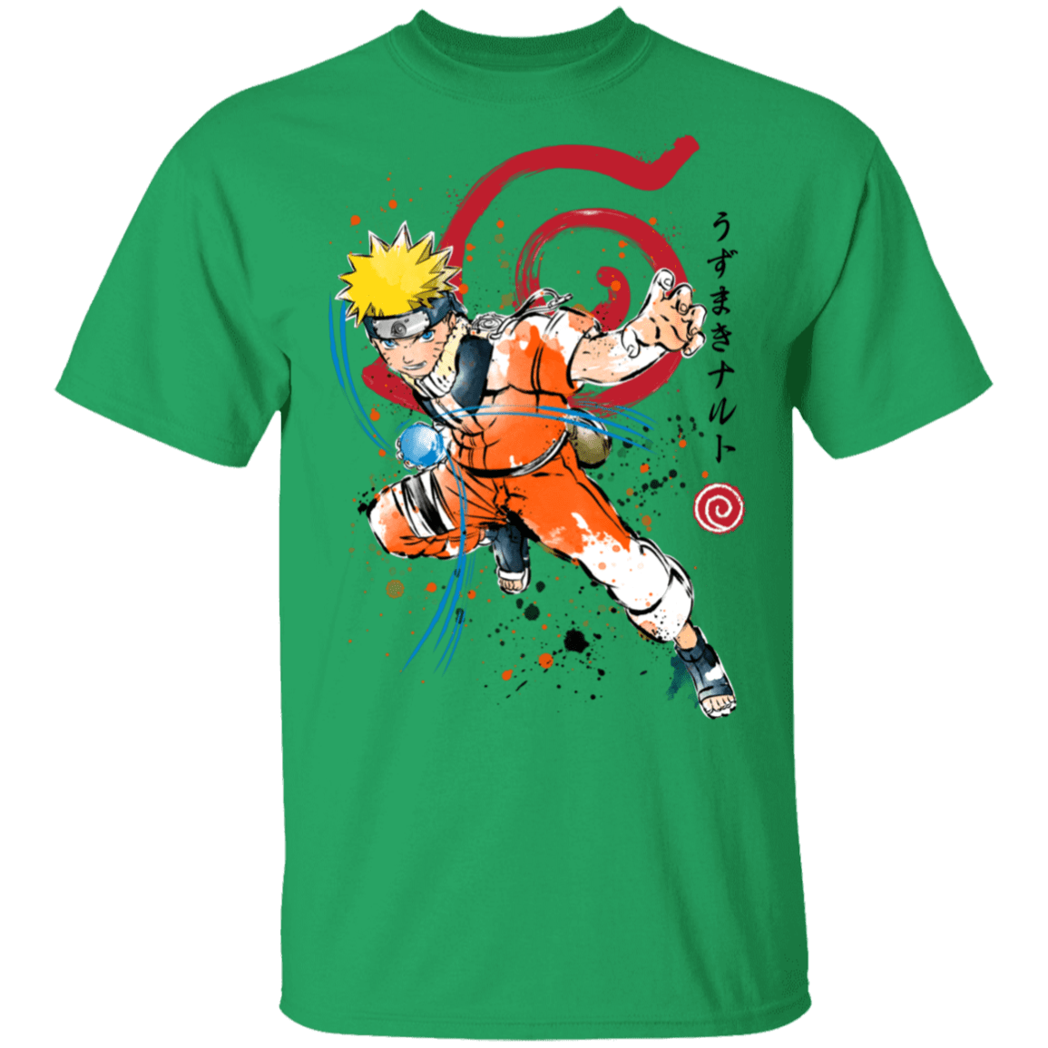 T-Shirts Irish Green / S Fury of the Rasengan T-Shirt