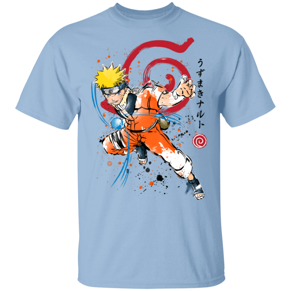 T-Shirts Light Blue / S Fury of the Rasengan T-Shirt