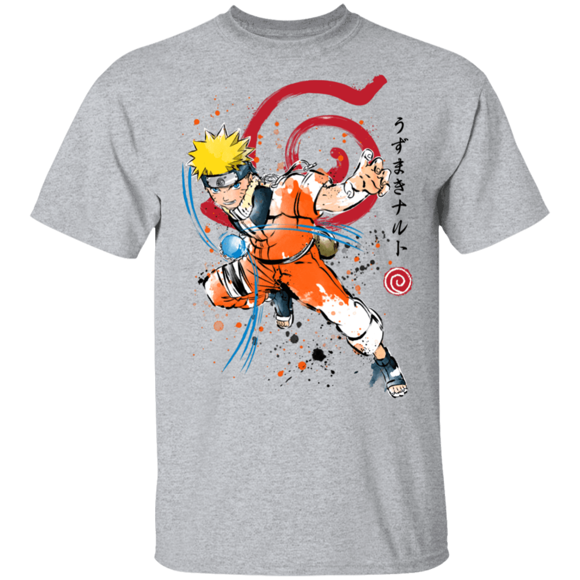 T-Shirts Sport Grey / S Fury of the Rasengan T-Shirt
