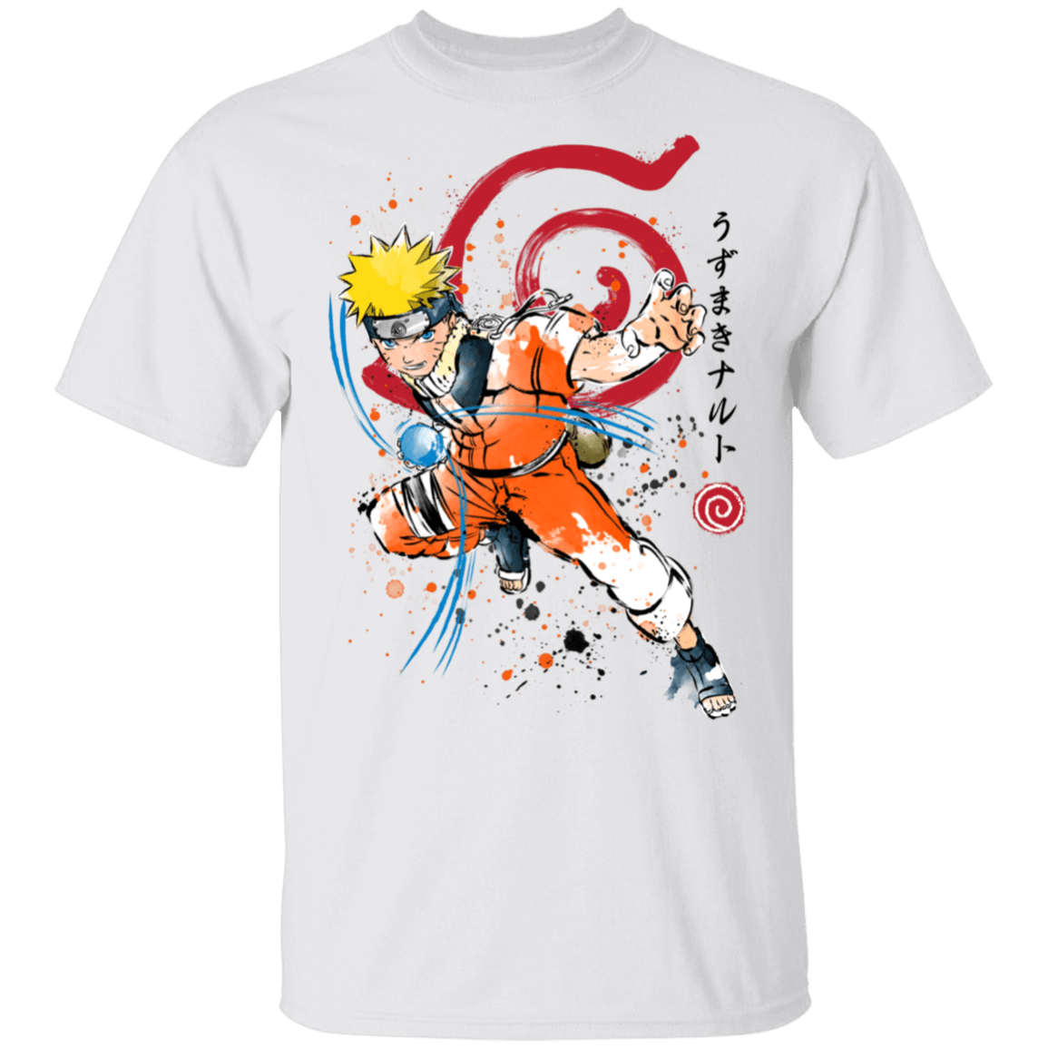 T-Shirts White / S Fury of the Rasengan T-Shirt
