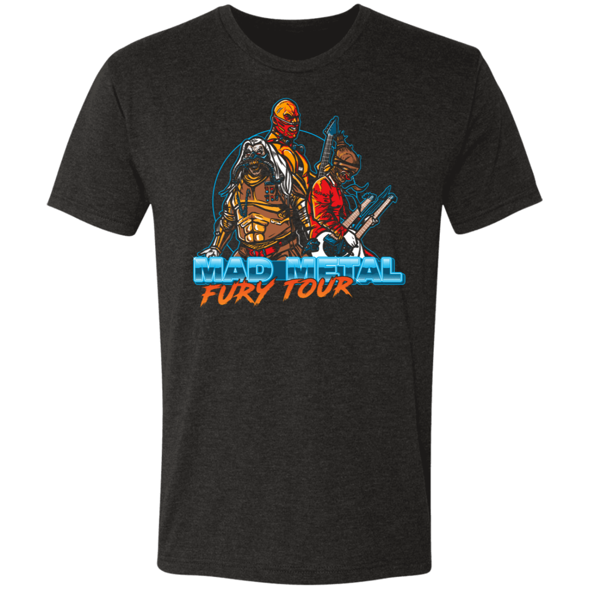 T-Shirts Vintage Black / S Fury Tour Men's Triblend T-Shirt