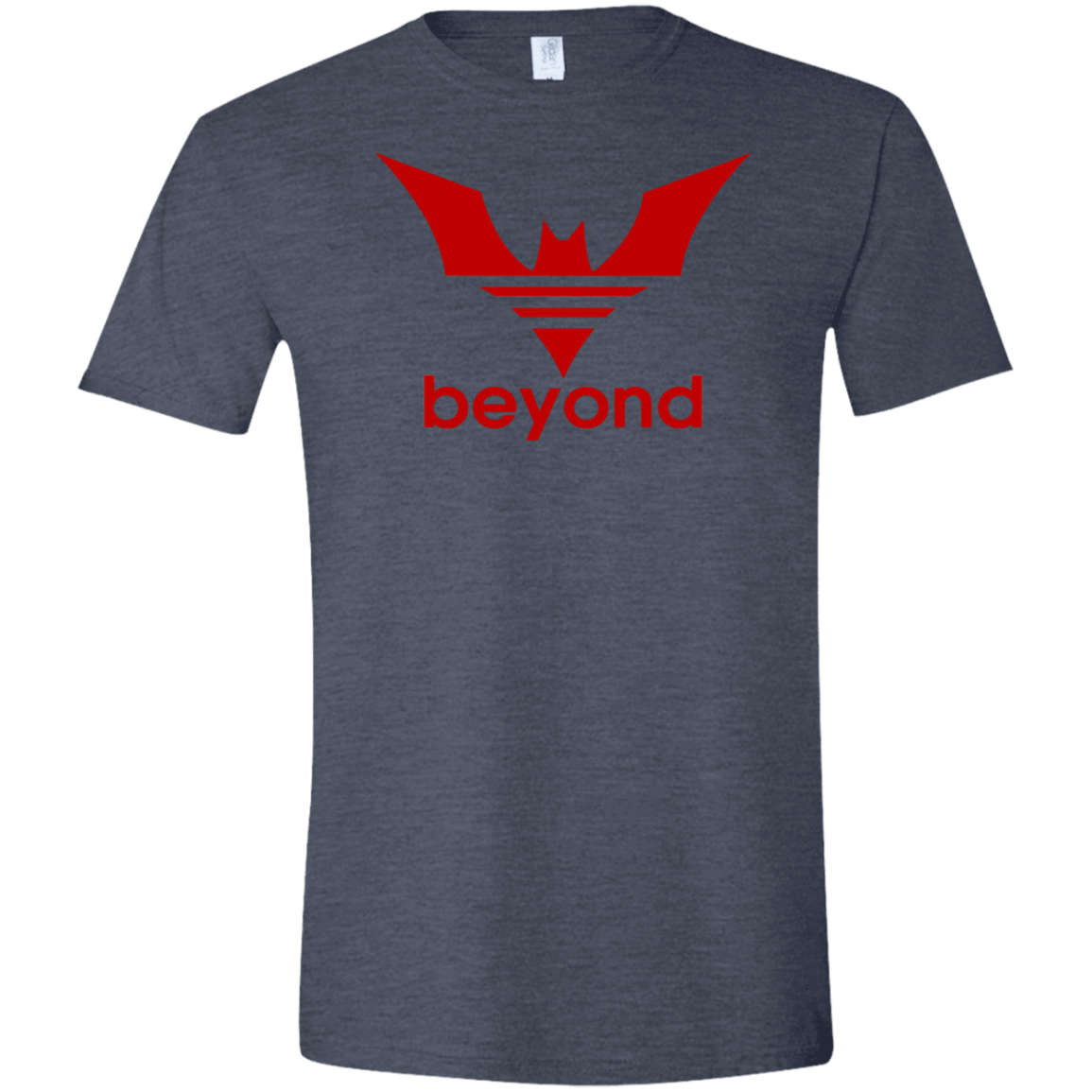 T-Shirts Heather Navy / S Future Bat Athletics Men's Semi-Fitted Softstyle