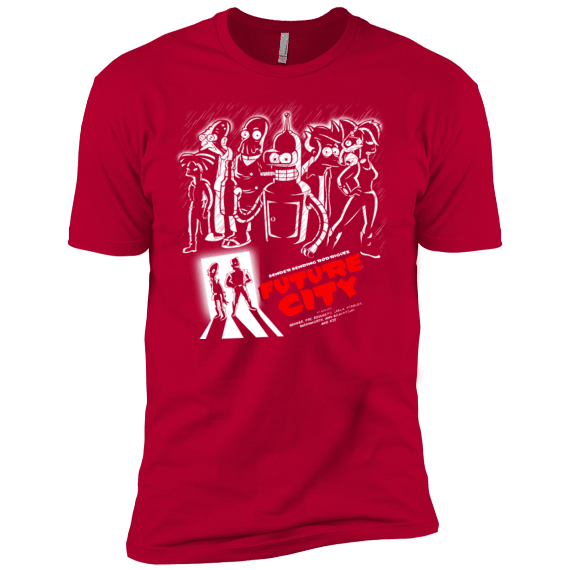 T-Shirts Red / X-Small Future City Men's Premium T-Shirt