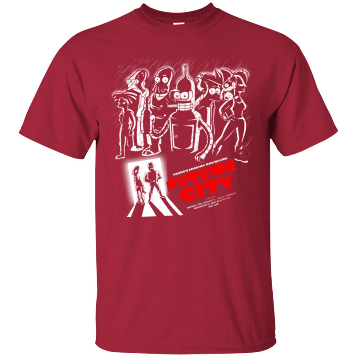 T-Shirts Cardinal / Small Future City T-Shirt