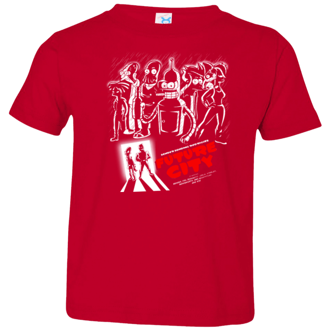 T-Shirts Red / 2T Future City Toddler Premium T-Shirt