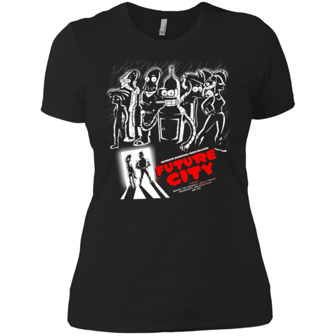 T-Shirts Black / X-Small Future City Women's Premium T-Shirt