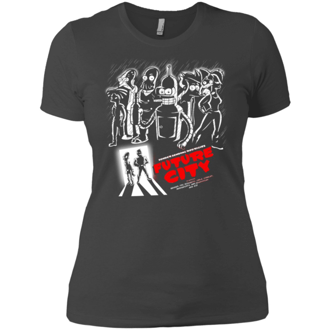 T-Shirts Heavy Metal / X-Small Future City Women's Premium T-Shirt