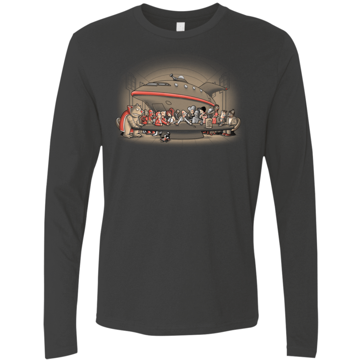 T-Shirts Heavy Metal / S Future Dinner Men's Premium Long Sleeve
