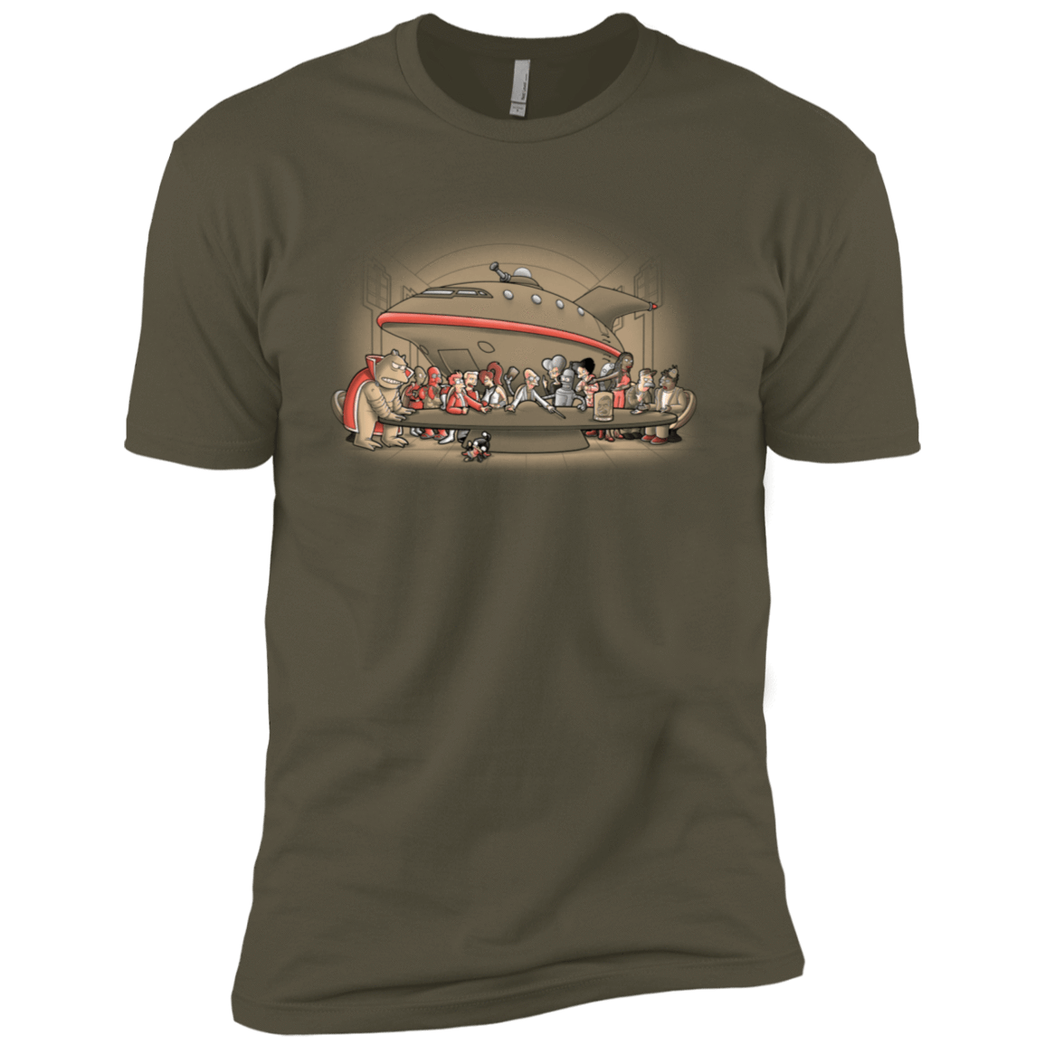 T-Shirts Military Green / X-Small Future Dinner Men's Premium T-Shirt