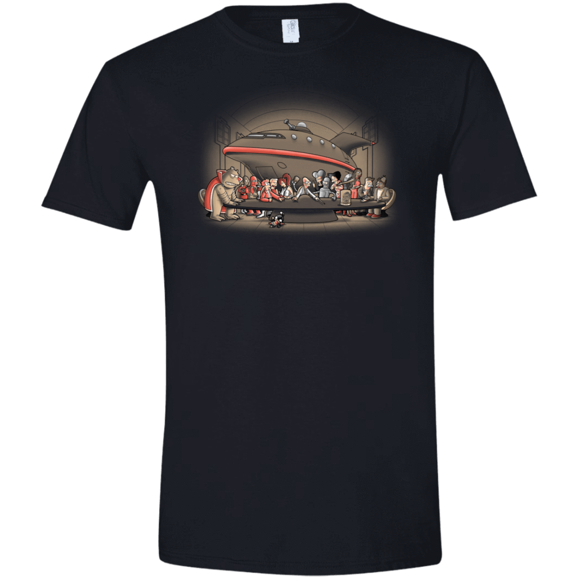 T-Shirts Black / X-Small Future Dinner Men's Semi-Fitted Softstyle