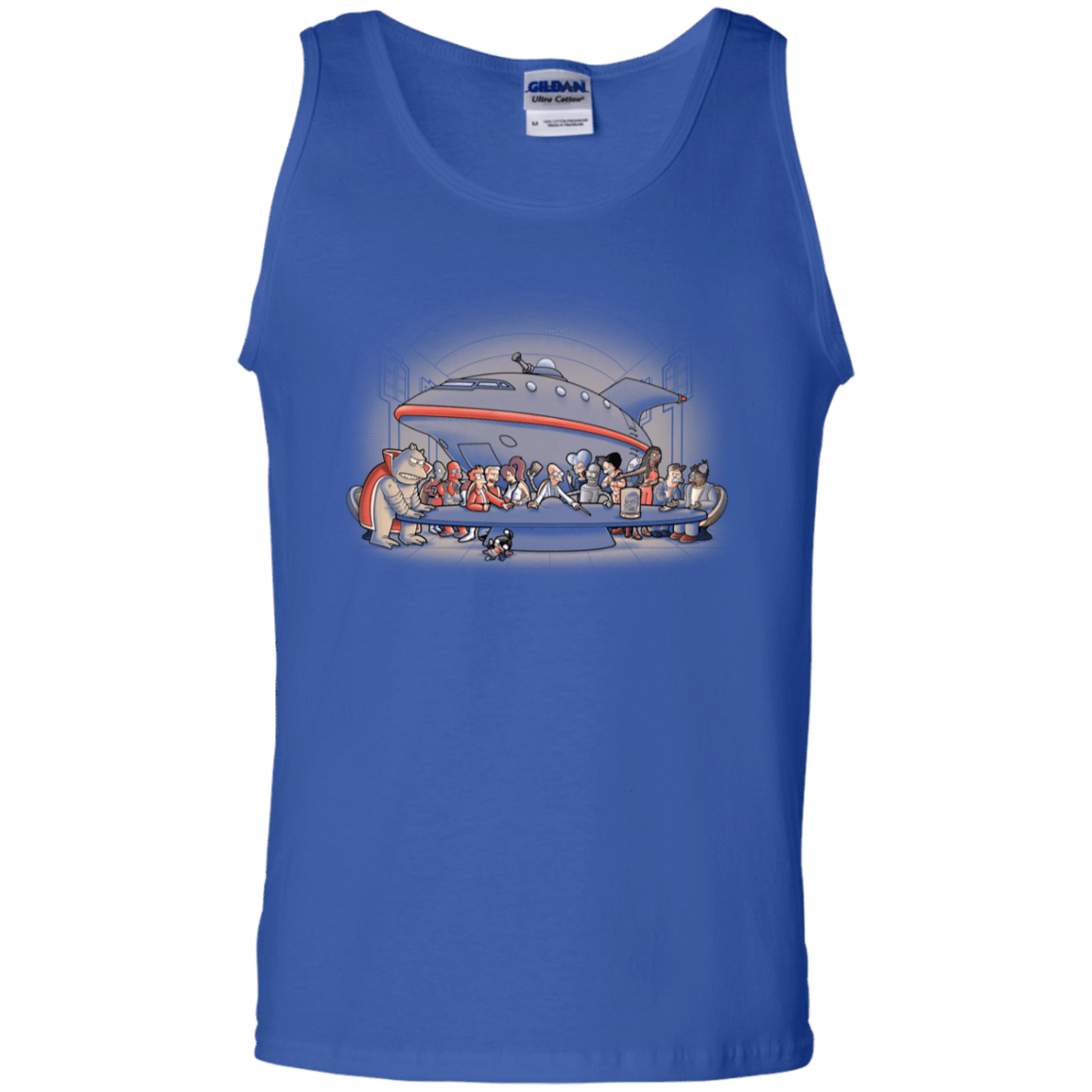 T-Shirts Royal / S Future Dinner Men's Tank Top