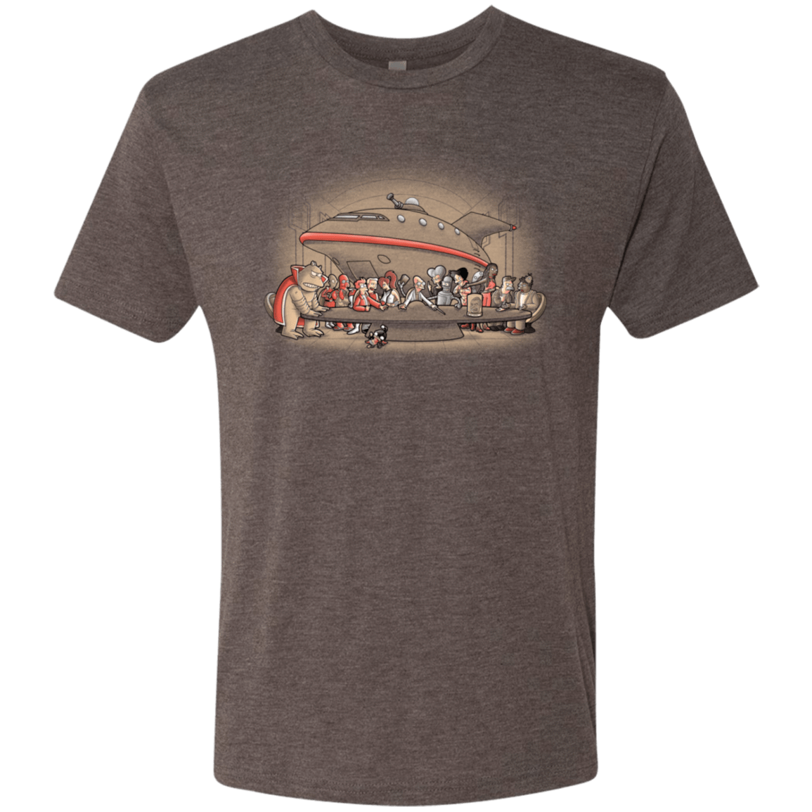 T-Shirts Macchiato / S Future Dinner Men's Triblend T-Shirt