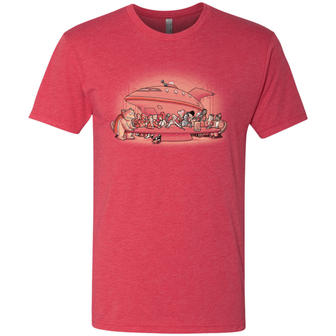 T-Shirts Vintage Red / S Future Dinner Men's Triblend T-Shirt