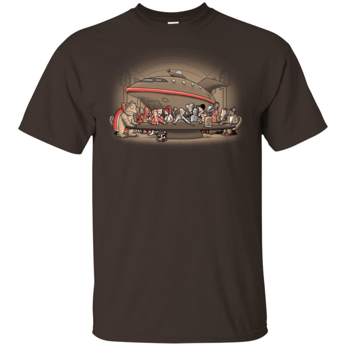 T-Shirts Dark Chocolate / S Future Dinner T-Shirt