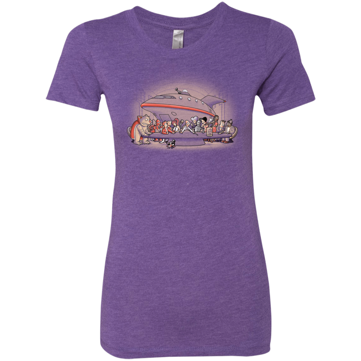 T-Shirts Purple Rush / S Future Dinner Women's Triblend T-Shirt