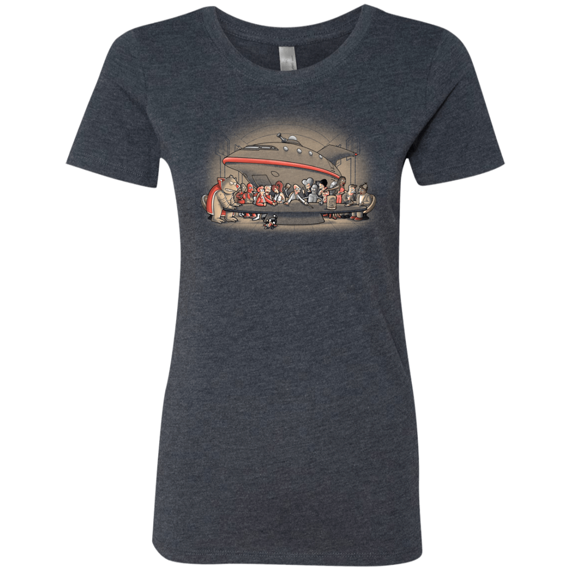 T-Shirts Vintage Navy / S Future Dinner Women's Triblend T-Shirt