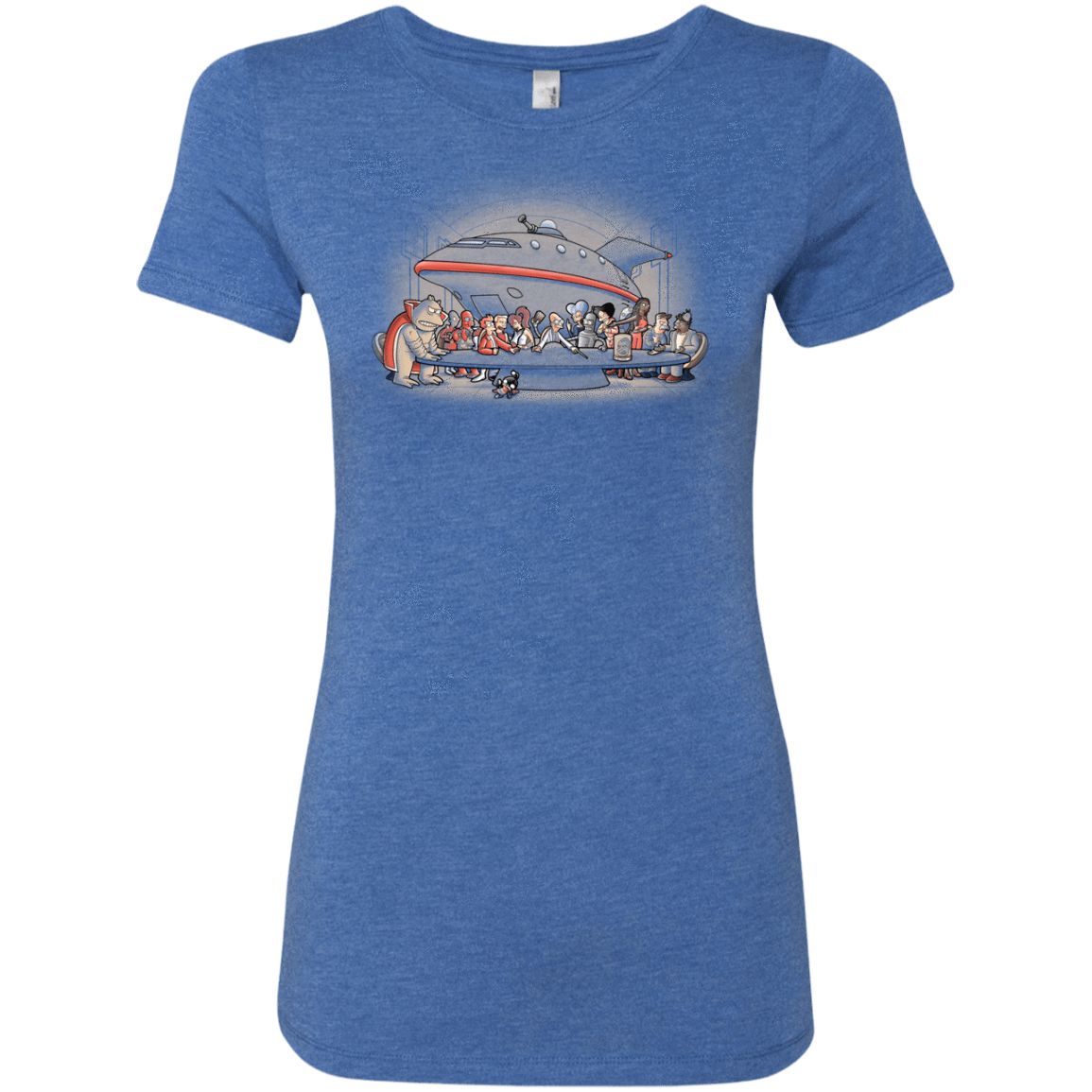 T-Shirts Vintage Royal / S Future Dinner Women's Triblend T-Shirt