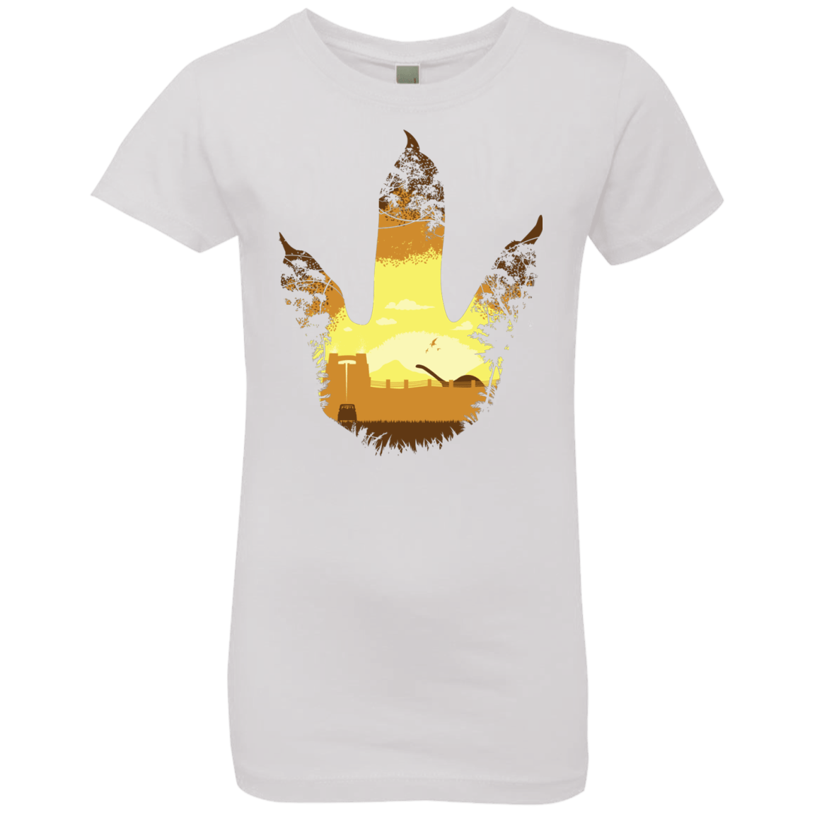 T-Shirts White / YXS Future Footprints Girls Premium T-Shirt