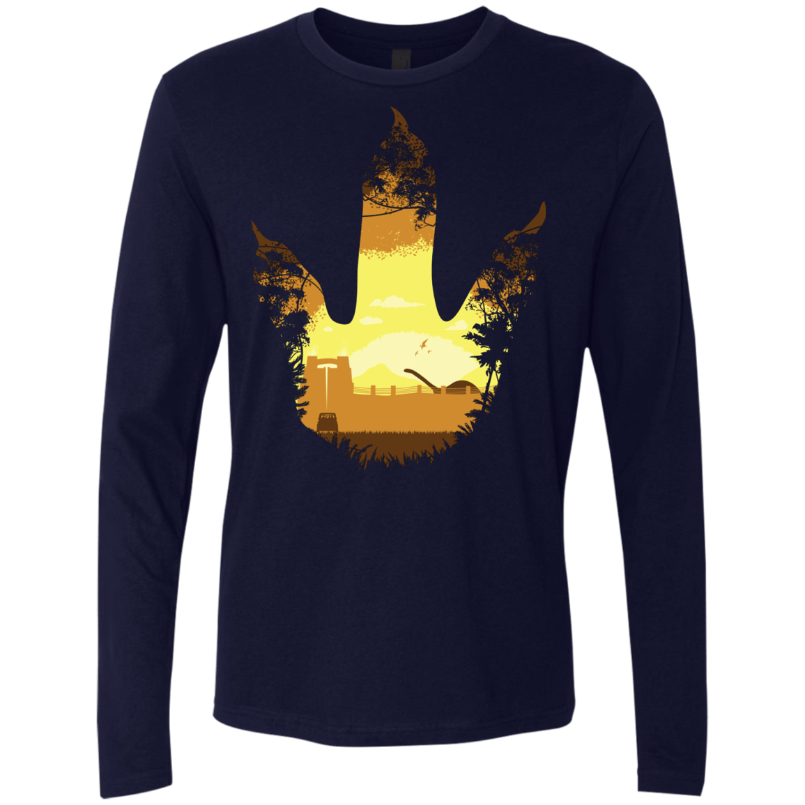 Future Footprints Men's Premium Long Sleeve