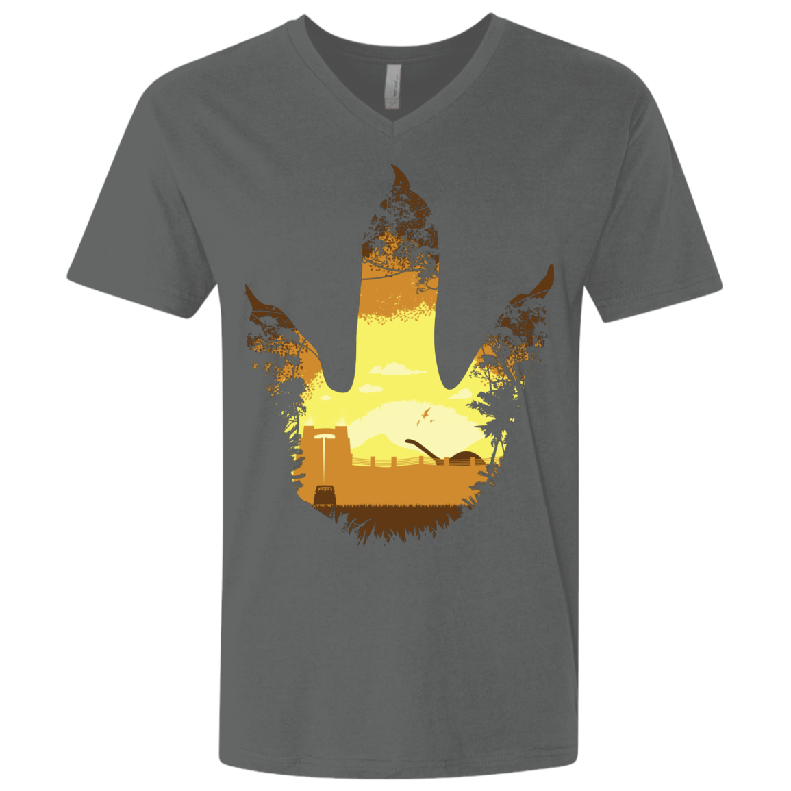 Future Footprints Men's Premium V-Neck
