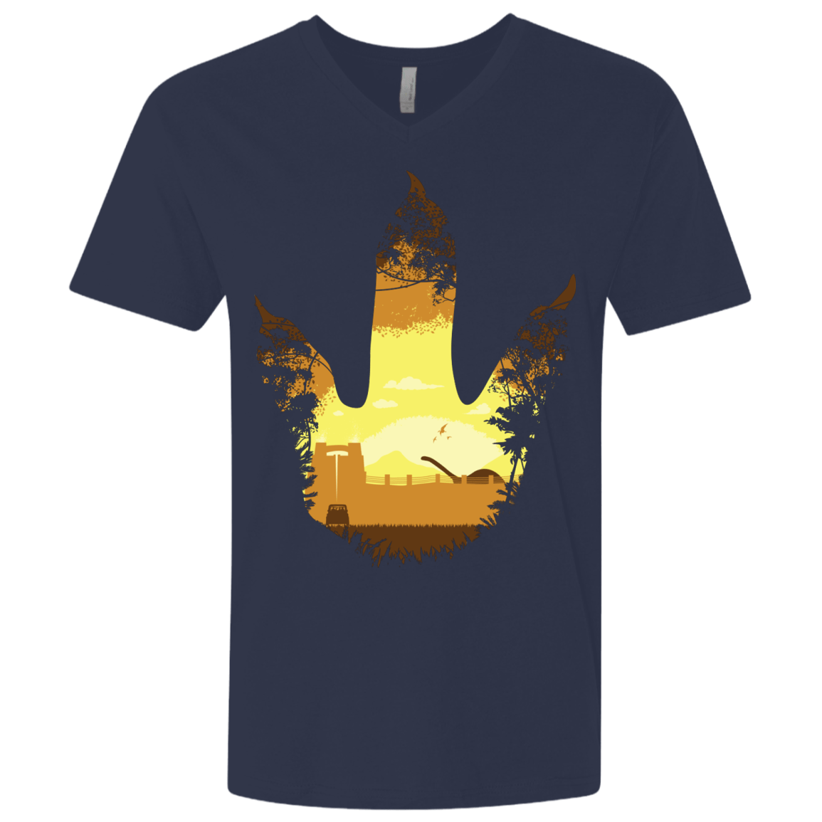 Future Footprints Men's Premium V-Neck