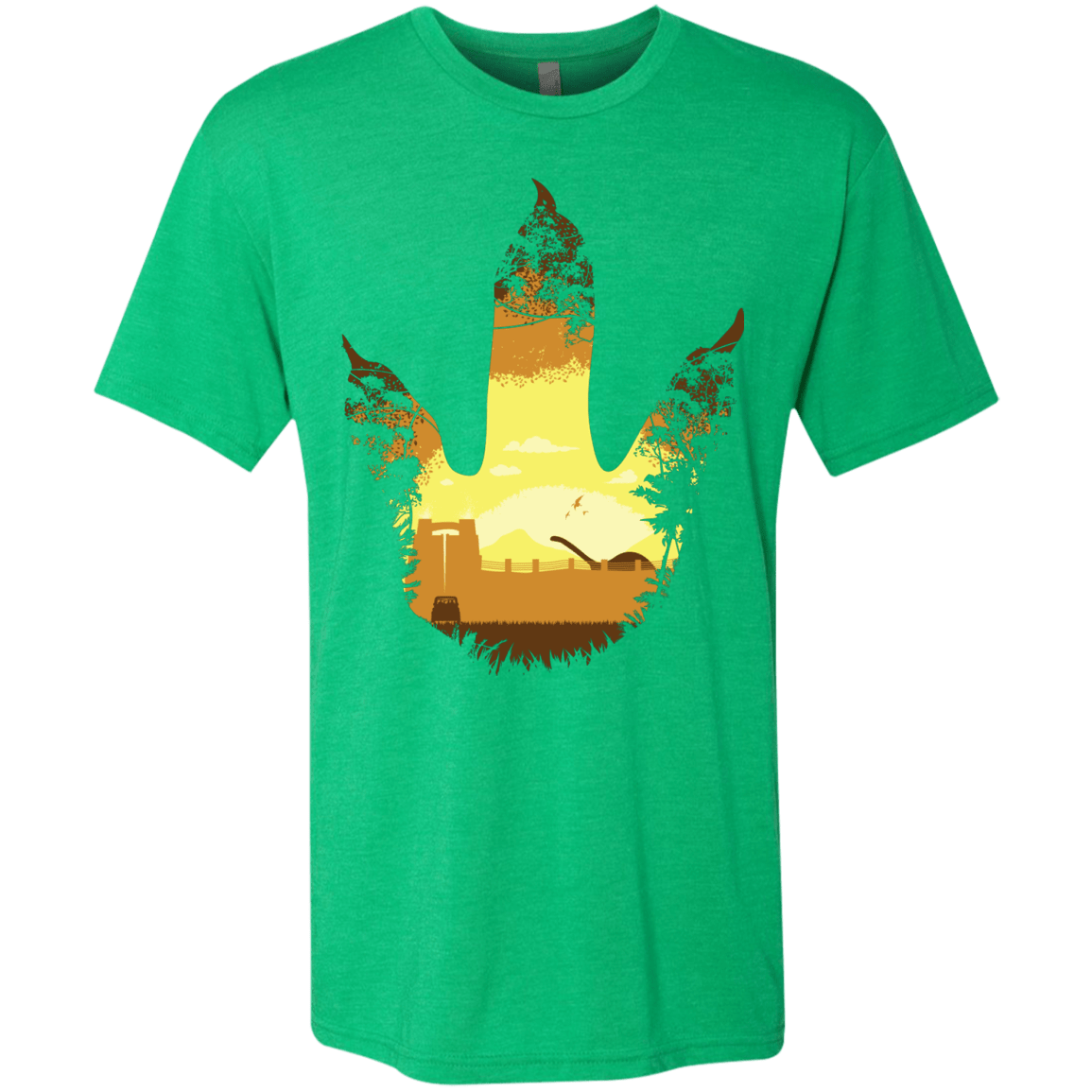 Future Footprints Men's Triblend T-Shirt