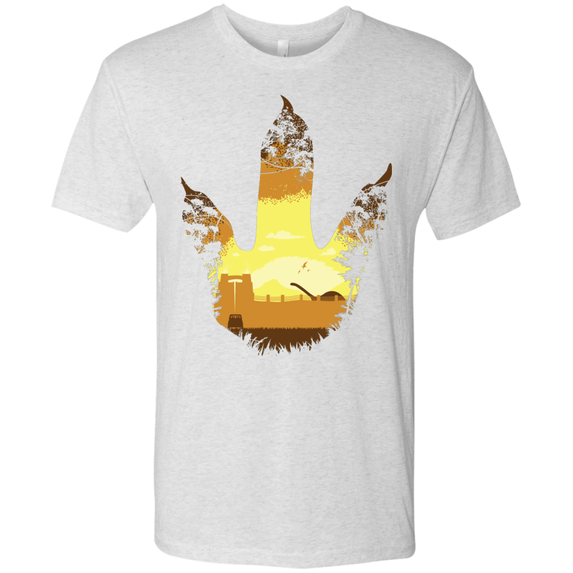 Future Footprints Men's Triblend T-Shirt