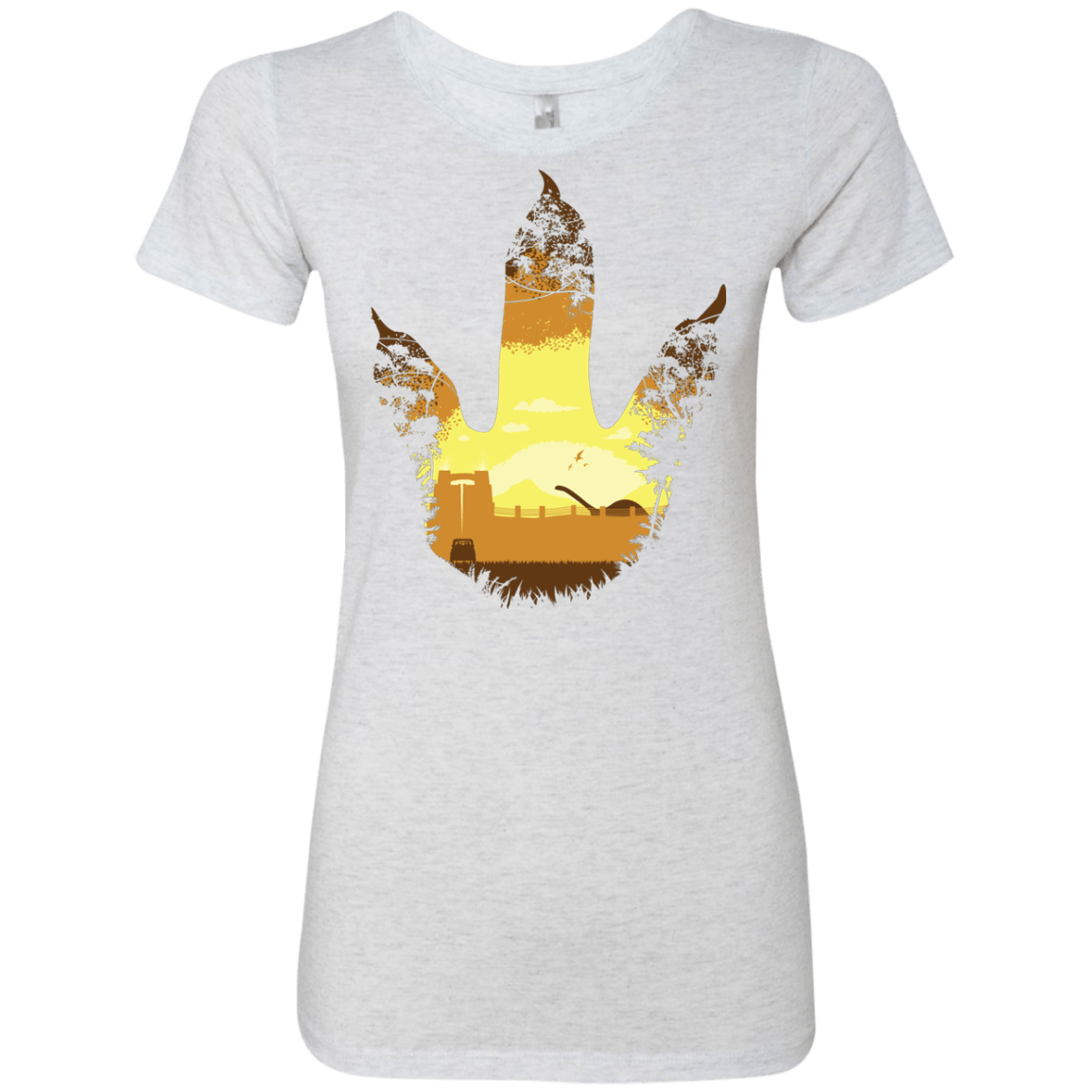 Future Footprints Women's Triblend T-Shirt