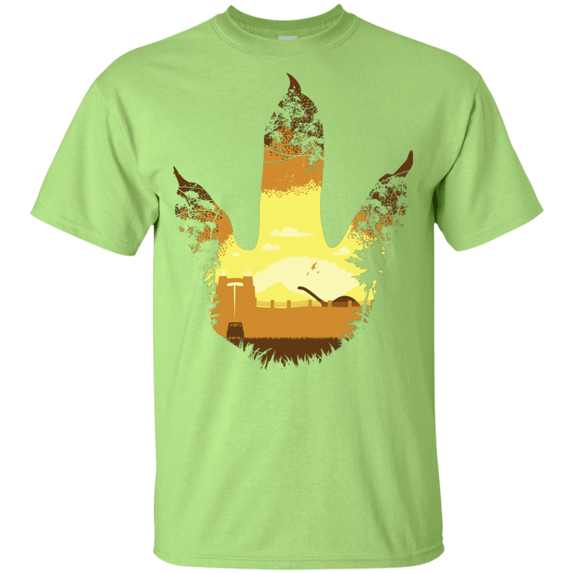 T-Shirts Mint Green / YXS Future Footprints Youth T-Shirt