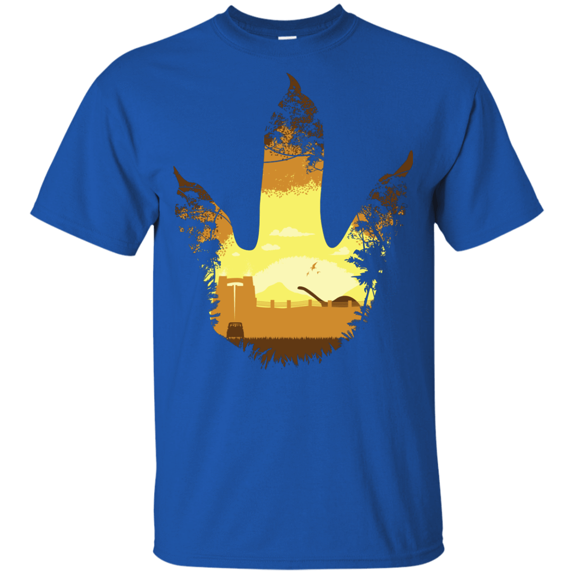 T-Shirts Royal / YXS Future Footprints Youth T-Shirt