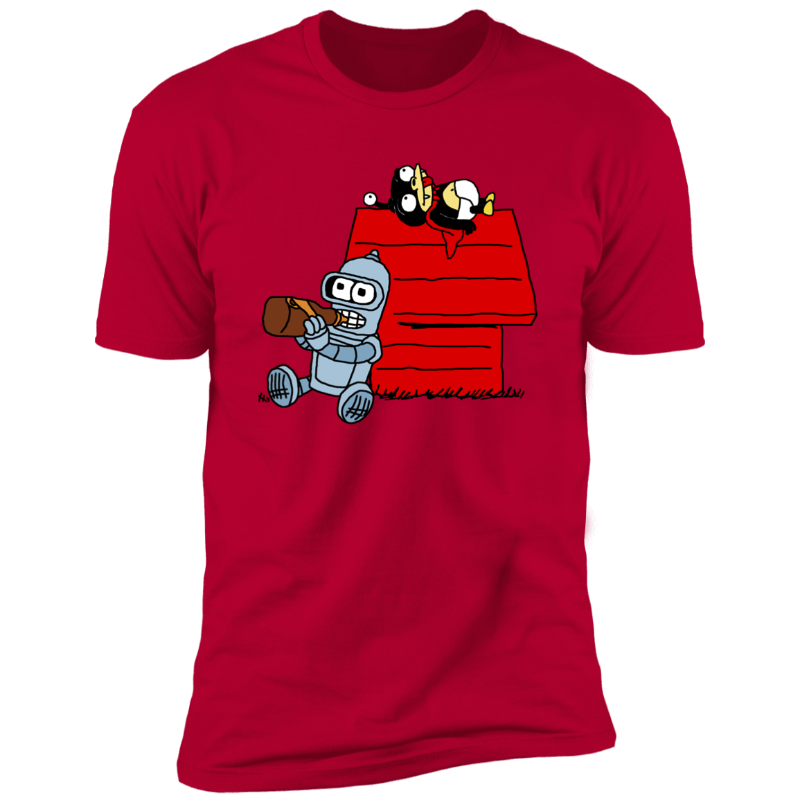 T-Shirts Red / S Future Nuts Men's Premium T-Shirt